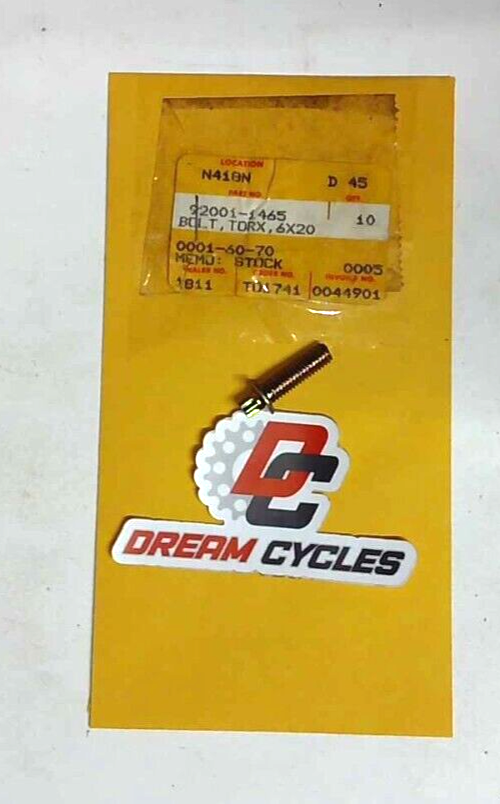 NOS GENUINE Kawasaki 1993-1996 KLX650 Ignition Switch Torque Bolt