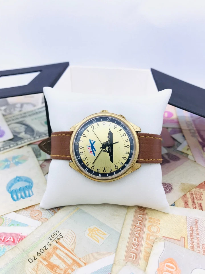 🐧 Rare Raketa 24 Polar Soviet Arctic Expedition Watch 2623 Wristwatch USSR ❄️ - Image 4 of 4