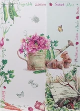 Sunny Garden Vegetable Journal  By Lissom Design *SKU-15*