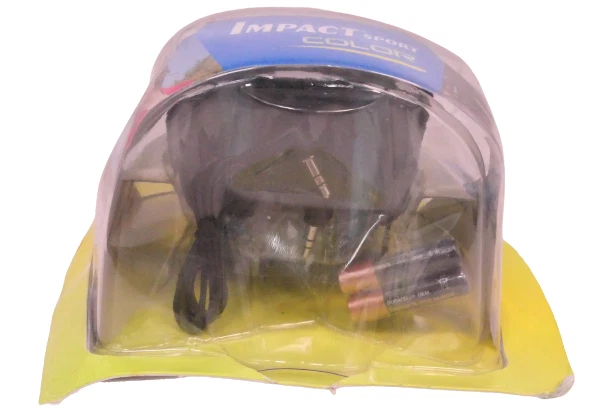 Orejera electrónica Howard Leight Impact Sport amplificador de sonido verde azulado R-02521 Foto 3 de 4