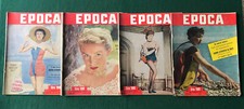 Lotto di 4 numeri della rivista EPOCA del 1951 