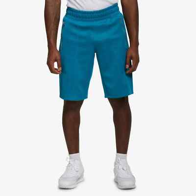 PUMA Men's X TMC Hustle Way Bermuda Shorts NWT Teal Blue SIZE: SMALL