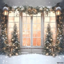 10'x10' Computer-painted Winter Tree Season Scenic background backdrop BHF1818