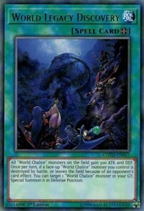 World Legacy Discovery - COTD-EN057 - Rare - 1st Edition x3 - Near Mint