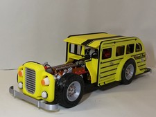 116 Rc School Bus Diy Build Kit Hot Rod V12 Body Set Custom Rc Build Kit