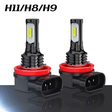 Pair H11 H16 LED Fog Driving Light Bulbs Kit For Honda Crosstour 2012 2013-2015