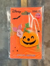 Disney PALM Winnie The Pooh Pin Pumpkin Patch Pals - Piglet - LE 250 2.75” New
