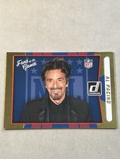 Al Pacino 2016 Donruss Football Fans of the Game GOLD insert #2