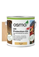 Osmo UV-Protection Oil Outdoor Wooden Door  Window Fence 420 Clear Satin 2.5L