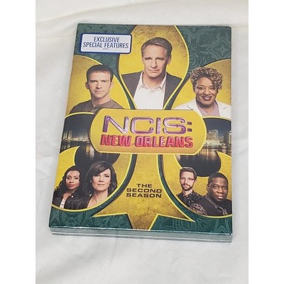 NCIS New Orleans The Second Season DVD 6-Disc Set New Sealed Crossover Episode