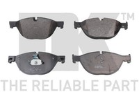 Nk Bremsbelagsatz Scheibenbremse 221546 FüR Bmw 5Er Touring F11 F10 7Er F01 F02
