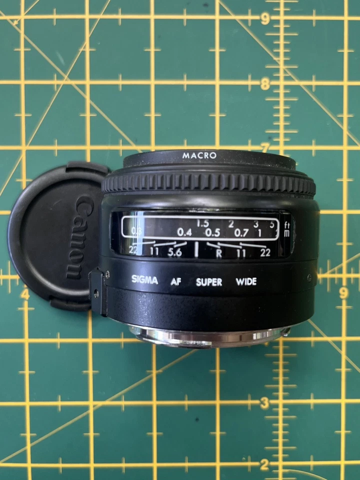 Sigma 24mm 1:2.8 Lens Super-Wide II Mc Af Camera Lens (canon) - Image 2 of 3