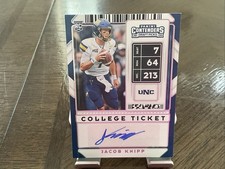 2020 Panini Contenders Draft Jacob Knipp Auto Autograph Rookie Card UNC