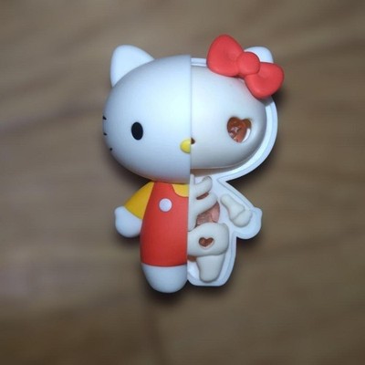 Hello Kitty Figure Sanrio Marumi BODY is KAWAII! Demolition Puzzle TASY Characte