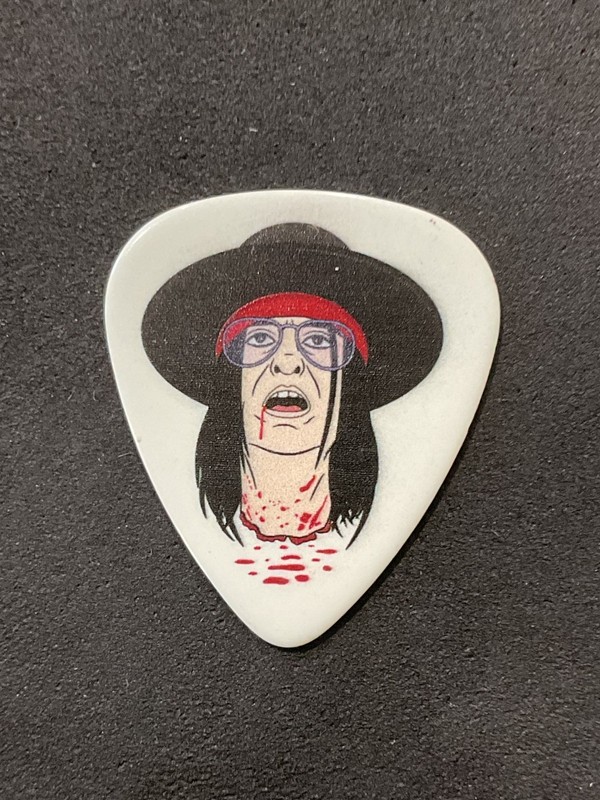 Tommy Henriksen Alice Cooper Off With Their Heads Guitar Pick (O)