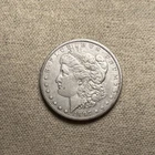 1897-O Morgan Silver Dollar AU Almost Uncirculated Cleaned $1 Coin ZM
