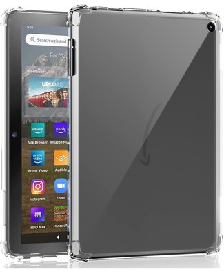 Clear Case For Kindle Fire HD 8 & 8 Plus Tablet 12th Gen 