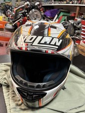 Nolan Marco Melandri 33 GP Replica Motorcycle Helmet Size Medium