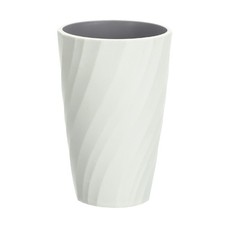 Toothbrush Cup Reusable Bathroom Tumbler Cup for Bathroom, Grey White