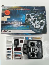 HITEC LASER 4 FM Channel Radio Control System RC Transmitter Plane Helicopter