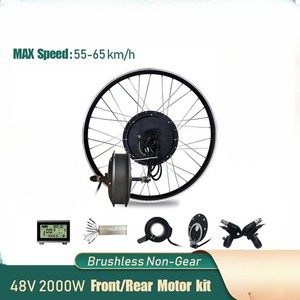 Kit De Conversion Trike Or 26 Pour Vélo 26 Pouces - 2 Roues Arrière à Moyeu Creux Et 144 Rayons