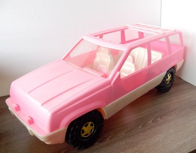 Vintage Tim Mee Toys Jeep Grand Cherokee Toy Car 1994 Huge Fits Barbie Made USA