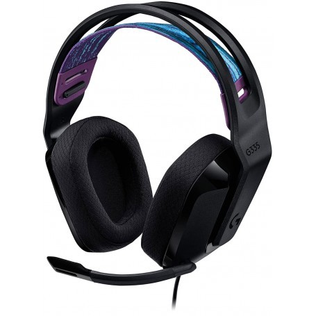 Logitech G335 Nera: Cuffie Gaming Leggere con Microfono - Offerta Top