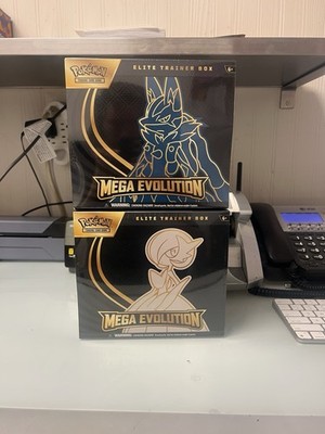 Mega Evolution Gardevoir & Lucario ETB Elite Trainer Box Set of 2