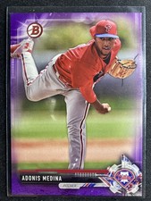 Medina, Adonis - 2017 Bowman Draft Paper - Purple - 87/250