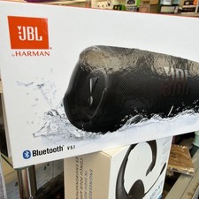 JBL Charge 5 Portable Waterproof Bluetooth Speaker Black NEW SEALED