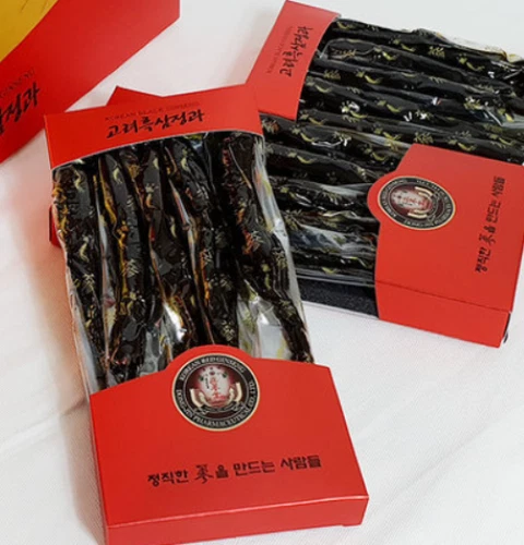 Korean Black Ginseng Honeyed whole root 167g ~ 500g made in Korea Healthy Snack