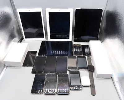 #SE4749# Konvolut Apple IPhone 10, 6 plus Ipod, Ipad, Apple watch *bitte lesen*