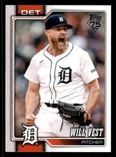 2026 Topps #121 Will Vest Detroit Tigers