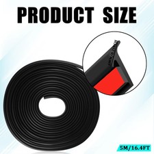 Rubber Edge Trim T Molding Seal Strip Car Windshield Edge Weather Stripping 1...