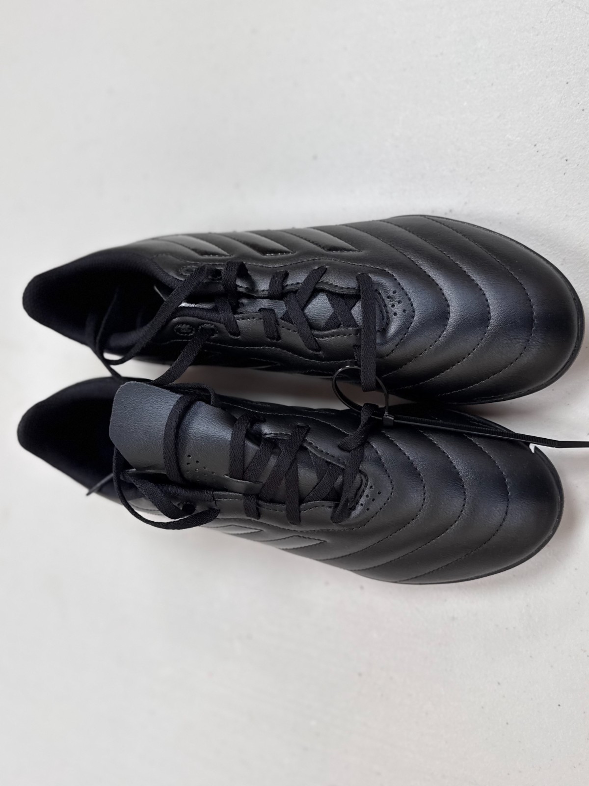 Adidas Black  Artificial Turf Football Boots Size UK 9 Turf Soccer Cleats image 3
