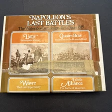 SPI QuadriGame Napoleons Last Battles Waterloo campaign