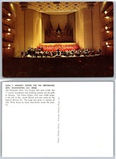 Kennedy Center Concert Hall DC Postcard - Filene Organ, John Philip Sousa Stage