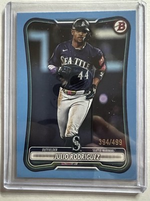 2026 Bowman Sky Blue Julio Rodriguez /499 Mariners #5