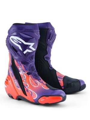 Alpinestars Supertech R Flyte Vented Boots Gr. 45 Motorradstiefel Jorge Martin