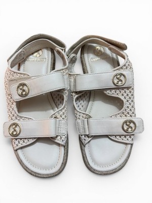 Sam and Libby Women's Agatha Double Strap Flatform Sandals Size 9