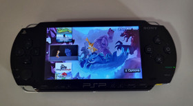 Sony PSP 1001 PlayStation Portable With IPS Screen Installed & Extras