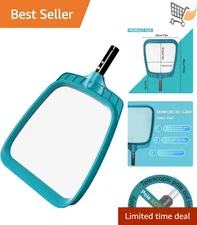 Pool Skimmer Net Heavy Duty Mesh Pool Cleaning Tool Leaf Debris Removal