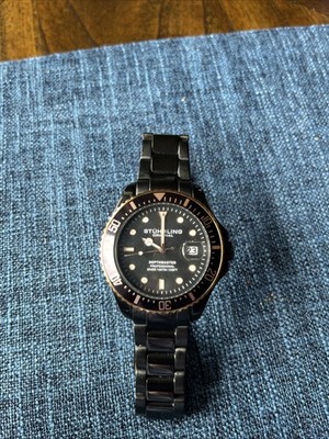 Stuhrling Depthmaster Professional Diver Wristwatch Men