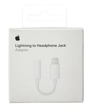 Apple Lightning to 3.5 mm Headphone Jack Adapter Original OEM iPhone 8+ X 11 12
