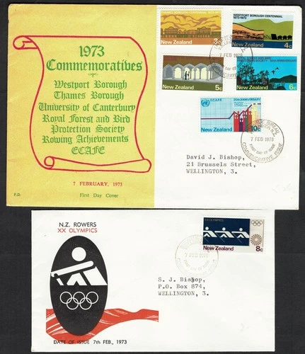 New Zealand, Scott 511 - 516 in Used (FDC) Condition