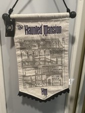 Disney's The Haunted Mansion Cloth Banner Map Sign
