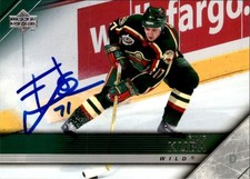 Filip Kuba 2005-06 Upper Deck Auto #95 Minnesota Wild