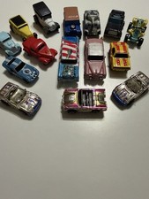 VINTAGE MICRO MACHINES Lot Of 15 Trucks Cars 1989 Including Chrome Cars