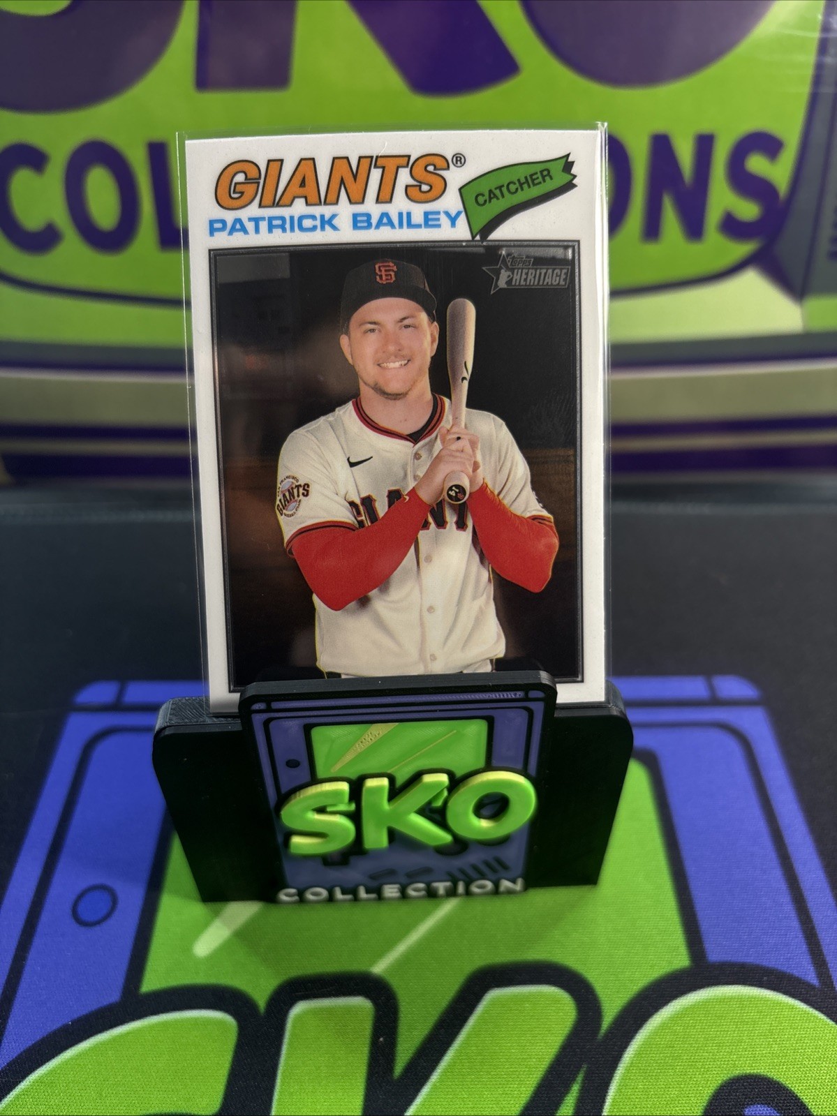 2026 Topps Heritage Patrick Bailey Chrome Refractor #57