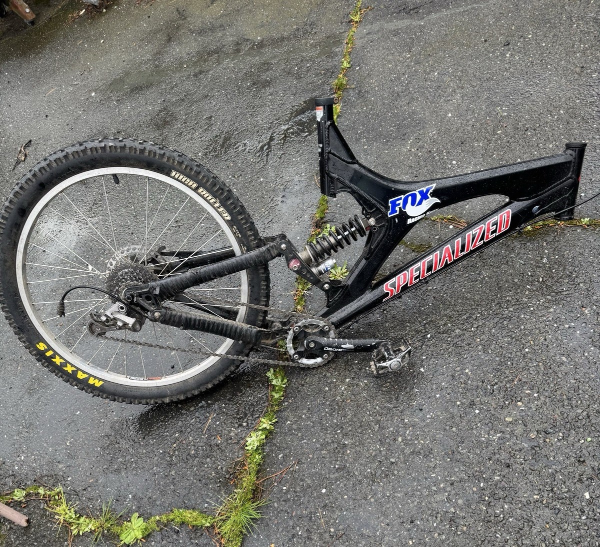 Specialized Big Hit FSR Mullet Mountain Bike Large 20.5 Frame 24